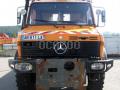 Benne basculante de chantier et de TP Mercedes UNIMOG 1700