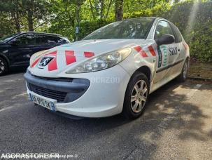 Fourgon avec parois et toit rigide Peugeot 206