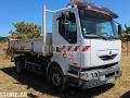 Benne basculante de chantier et de TP Renault Midlum