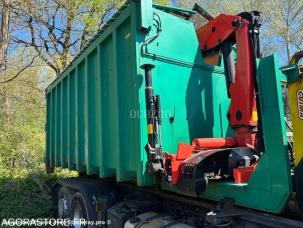 Benne basculante de chantier et de TP nc palefinger