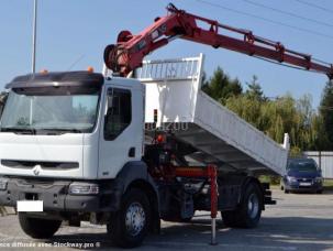 Benne basculante de chantier et de TP Renault Kerax