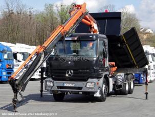 Benne basculante de chantier et de TP Mercedes-Benz Actros