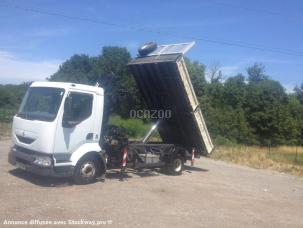 Benne basculante de chantier et de TP Renault Midlum