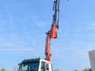 Plateau MAN man tgs 35.460 grue fassi 80tm jib treuil hauteur 30metres