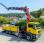 Plateau MAN man 8x2 grue fassi 80tm jib treuil