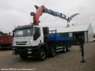 Benne basculante de chantier et de TP Iveco Trakker