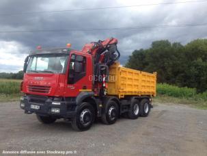 Benne basculante de chantier et de TP Iveco Trakker