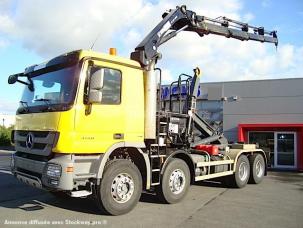 Benne amovible (à bras) Mercedes Actros