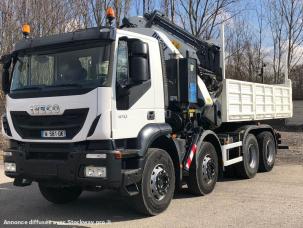 Benne basculante de chantier et de TP Iveco Trakker