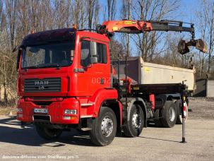 Benne basculante de chantier et de TP MAN TGA