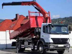 Benne basculante de chantier et de TP Mercedes Axor