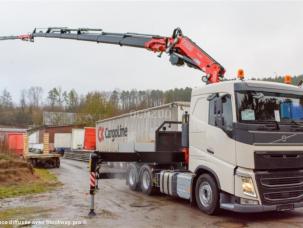 Pour semi-remorque véhicule neuf sur commande grue avec jib