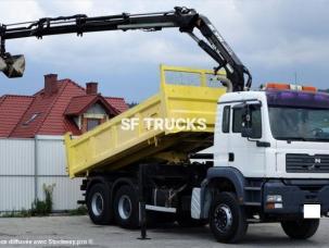 Benne basculante de chantier et de TP MAN TGA
