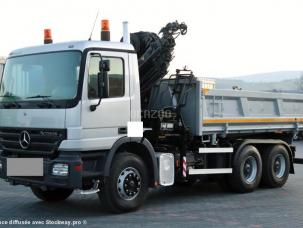 Benne basculante de chantier et de TP Mercedes Actros