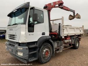 Benne basculante de chantier et de TP Iveco Stralis