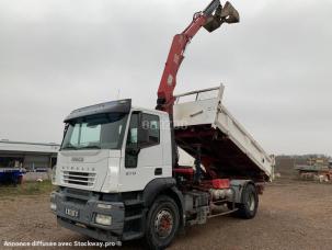 Benne basculante de chantier et de TP Iveco Stralis