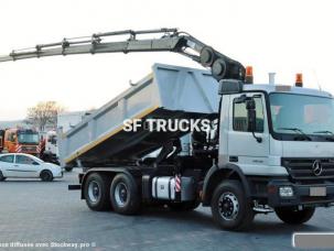 Benne basculante de chantier et de TP Mercedes Actros