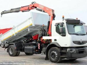 Benne basculante de chantier et de TP Renault Lander