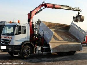 Benne basculante de chantier et de TP Mercedes Axor