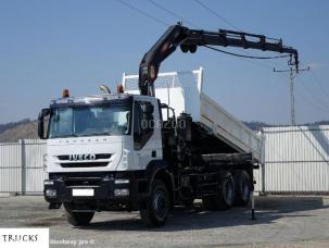 Benne basculante de chantier et de TP Iveco Trakker