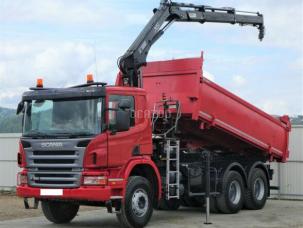 Benne basculante de chantier et de TP Scania P