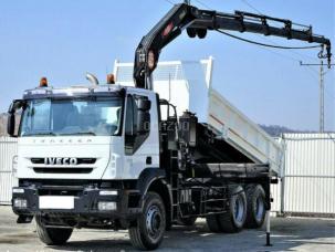 Benne basculante de chantier et de TP Iveco Trakker