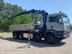 Benne basculante de chantier et de TP MAN TGA