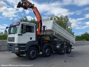 Benne basculante de chantier et de TP MAN TGA