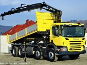 Benne basculante de chantier et de TP Scania P