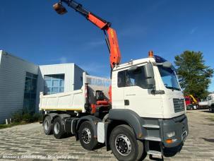 Benne basculante de chantier et de TP MAN TGA