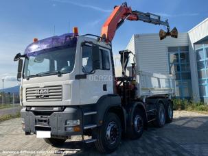 Benne basculante de chantier et de TP MAN TGA