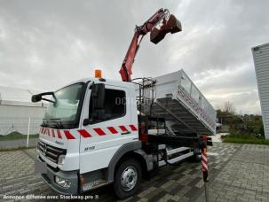 Benne basculante de chantier et de TP Mercedes Atego