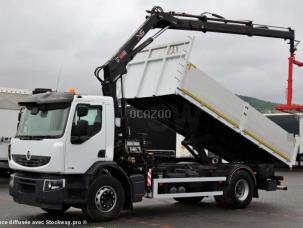 Benne basculante de chantier et de TP Renault Premium