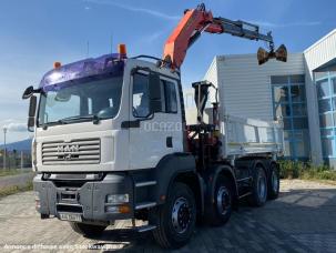 Benne basculante de chantier et de TP MAN TGA