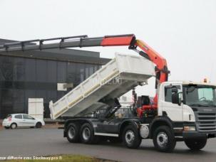 Benne basculante de chantier et de TP Scania P