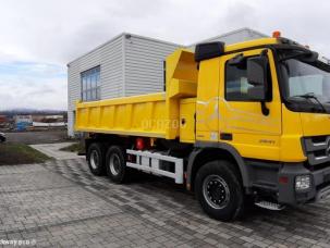 Benne basculante de chantier et de TP Mercedes Actros