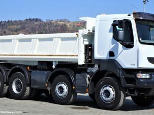 Benne basculante de chantier et de TP Renault Kerax