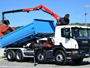 Benne basculante de chantier et de TP Scania P