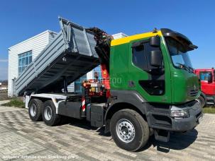 Benne basculante de chantier et de TP Renault Kerax