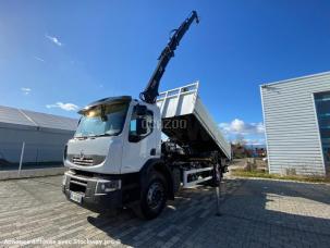 Benne basculante de chantier et de TP Renault Premium Lander