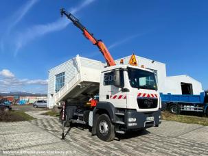 Benne basculante de chantier et de TP MAN TGA