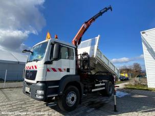 Benne basculante de chantier et de TP MAN TGA