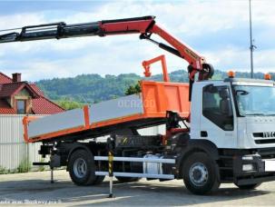 Benne basculante de chantier et de TP Iveco Stralis