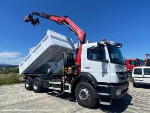 Benne basculante de chantier et de TP Mercedes Axor