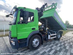 Benne basculante de chantier et de TP Mercedes Atego