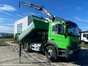 Benne basculante de chantier et de TP Mercedes Atego