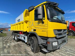 Benne basculante de chantier et de TP Mercedes Actros