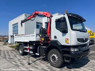 Benne basculante de chantier et de TP Renault Kerax