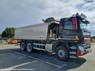Benne basculante de chantier et de TP DAF CF