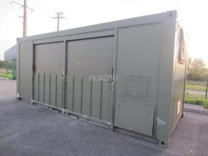 - SHELTER 20’ ISO - Double Open Side / Abri Technique Mobile